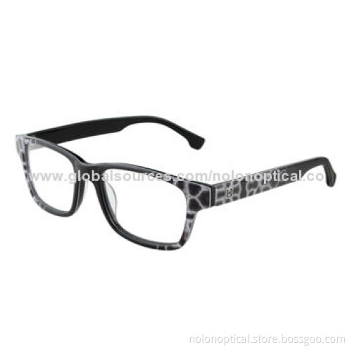 Spot Acetate Material Eyeglasses Frame